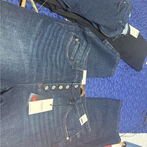 Judy Blue Dark Blue Straight Leg Jeans